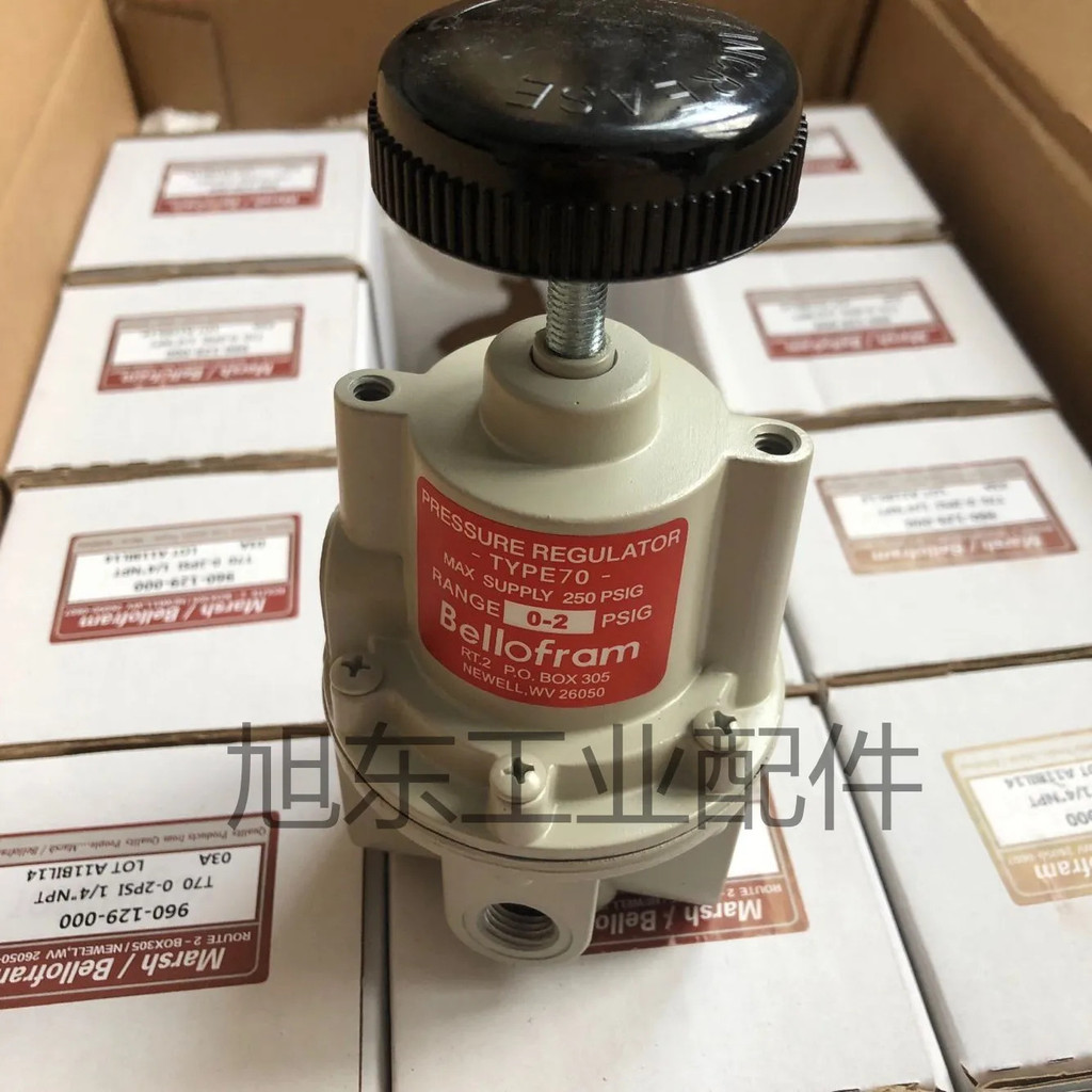 <0>วาล์วลดแรงดัน Belloferam Precision TYPE70 ของอเมริกา 960-129-000 0-2PSI