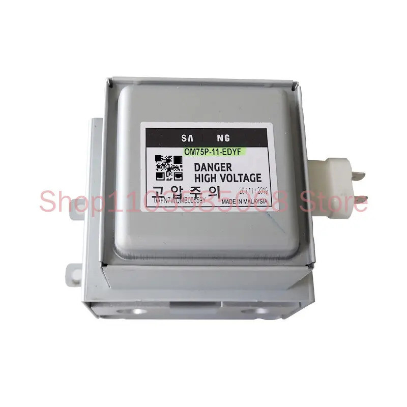 ✼ เหมาะสำหรับอุตสาหกรรมไมโครเวฟ Magnetron OM75P-11-EDYF ระบายความร้อนด้วยน้ำ Magnetron 1KW เดิม