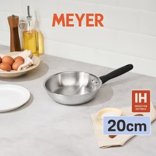 MEYER LUNA SS เครื่องครัวสเตนเลส สตีล กระทะทรงตื้น ขนาด 20 ซม./ 8 นิ้ว (71803-T)