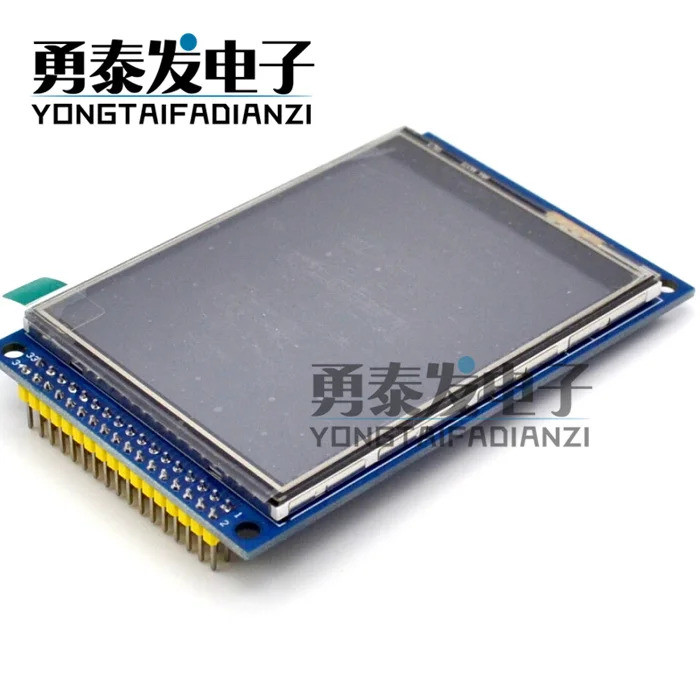 หน้าจอสัมผัสขนาด 3.2 นิ้ว TFT LCD โมดูลหน้าจอสี SSD1289ILI9341 ที่รองรับ
