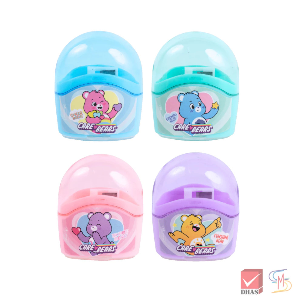 Master Art กบเหลา กบเหลาดินสอ No.S CB02 แคร์แบร์ คละสี จำนวน 1 ชิ้น