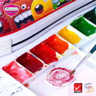 Master Art มาสเตอร์อาร์ต สีอะคริลิค 20 มล. 20 เฉดสี จำนวน 1 ขวด