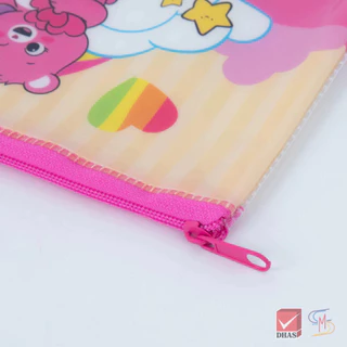 Master Art กระเป๋าดินสอ กระเป๋าซิป ตาข่าย แคร์แบร์ M (คละลาย) จำนวน 1 ชิ้น