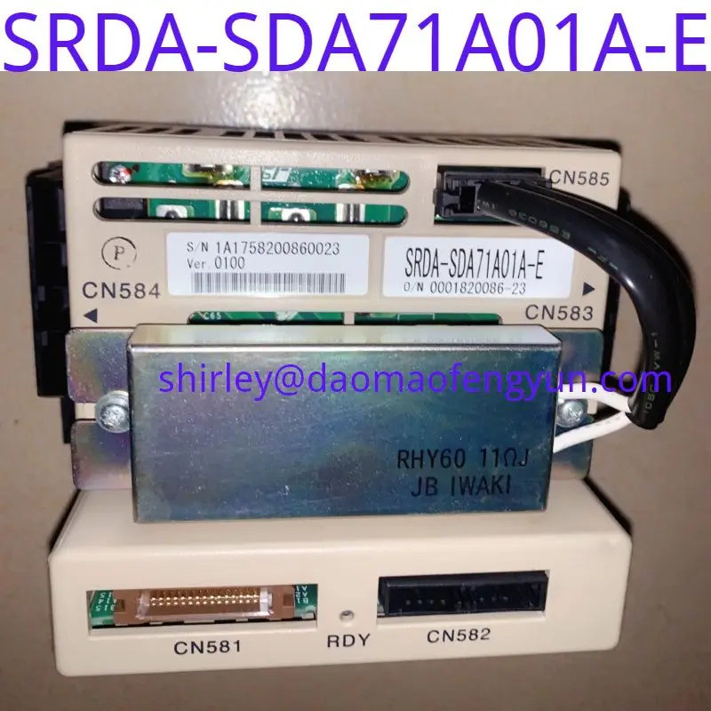 ใช้ SRDA-SDA71A01A-E Yaskawa DX200หุ่นยนต์ไดรฟ์แกนภายนอก