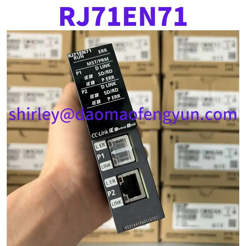 โมดูลการสื่อสารเครือข่าย PLC รุ่น R ที่ใช้แล้ว RJ71EN71