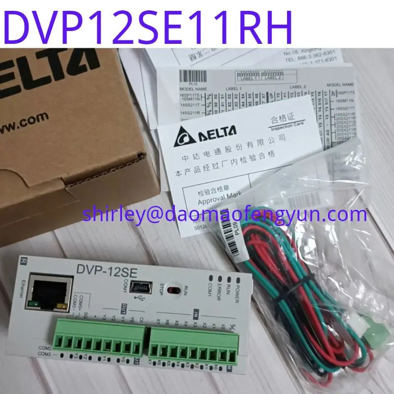 PLC ดั้งเดิมใหม่เอี่ยม DVP12SE11RH