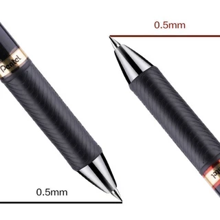 ปากกาเจลกันน้ำ Pentel Energel Permanent และไส้ปากกากันน้ำ ขนาดหัว 0.5 MM