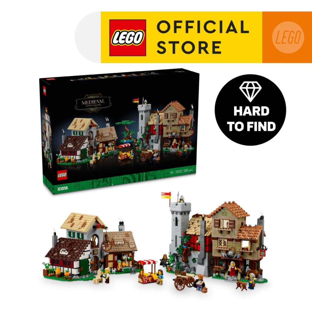 LEGO Icons 10332 Medieval Town Square (3304 Pieces)