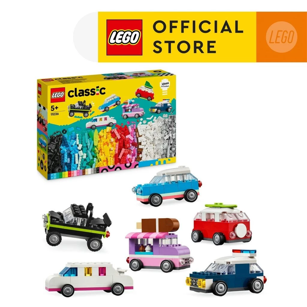 LEGO Classic 11036 Creative Vehicles Building Toy (900pcs.), Building Blocks, Kids Toy