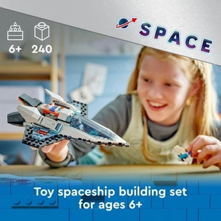 LEGO City 60430 Interstellar Spaceship Toy Playset (240 Pieces), Building Blocks, Kids Toy