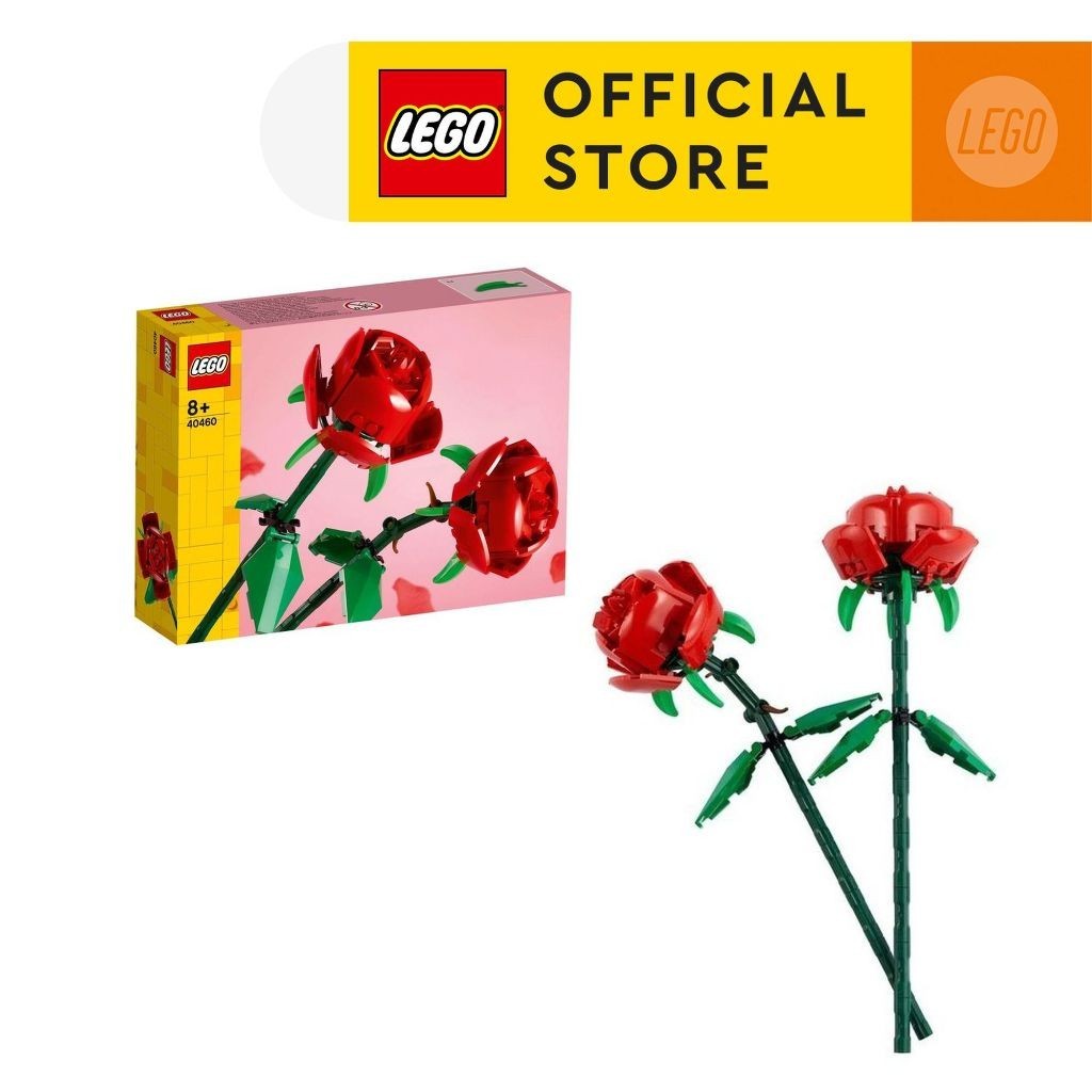 LEGO Iconic 40460 Roses Building Kit (120pcs.), Building Blocks, Kids Toy