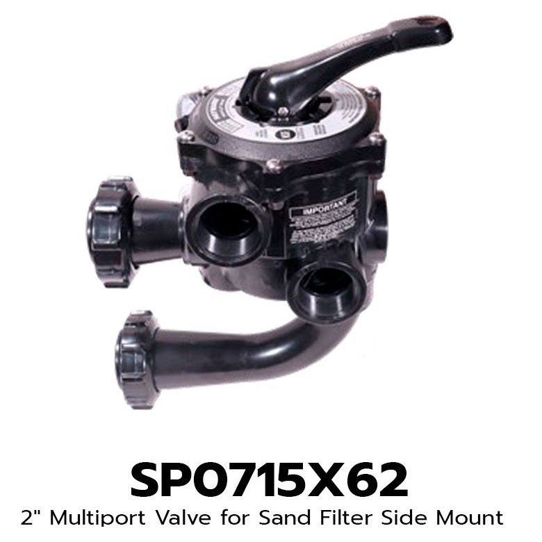 อะไหล่ Hayward Multiport มัลติพอร์ทวาล์ว 2 นิ้ว สำหรับถังกรองรุ่น SP0715X62 Side Mount Sand Filter Multiport
