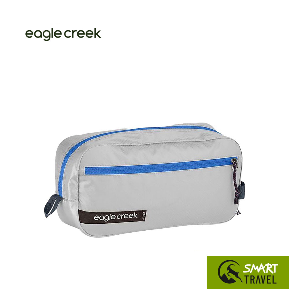 EAGLE CREEK PACK-IT ISOLATE QUICK TRIP S กระเป๋าจัดระเบียบอุปกรณ์อาบน้ำ เครื่องสำอางค์ อเนกประสงค์ สี BLUE/GREY