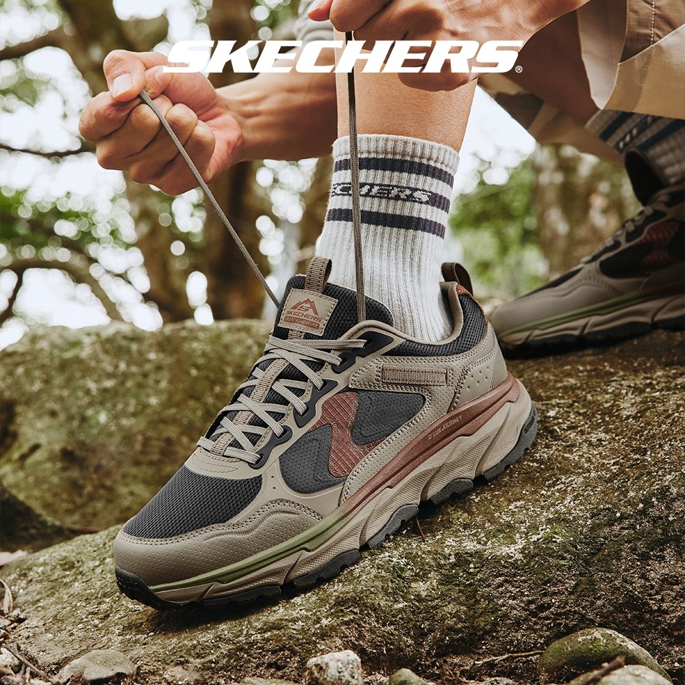 Skechers สเก็ตเชอร์ส รองเท้าผู้ชาย Men D'lux Journey Outdoor Shoes - 237415-TPMT - Air-Cooled Memory Foam