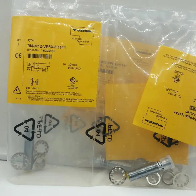 พรอกซิมิตี้สวิตช์เซ็นเซอร์ ใหม่ คุณภาพสูง BI4U-M12-AP6X-H1141 BI4U-M12-AN6X-H1141