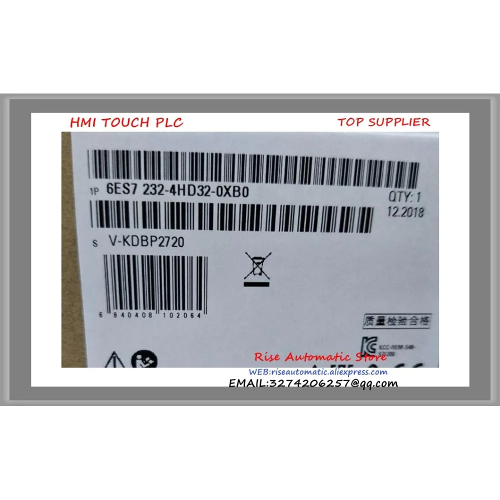 แบรนด์ใหม่ ของแท้ 6ES7232-4HB32-0XB0 6ES7232-4HD32-0XB0 6ES7231-4HF32-0XB0 6ES7231-4HD32-0XB0 PLC