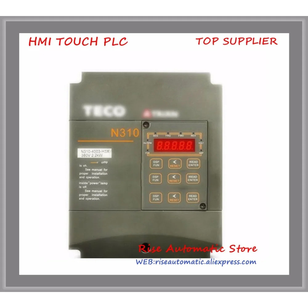 1 เฟส 3 เฟส 200V 3.1A 0.4KW 0.5HP อินเวอร์เตอร์ N310-20P5-H ใหม่