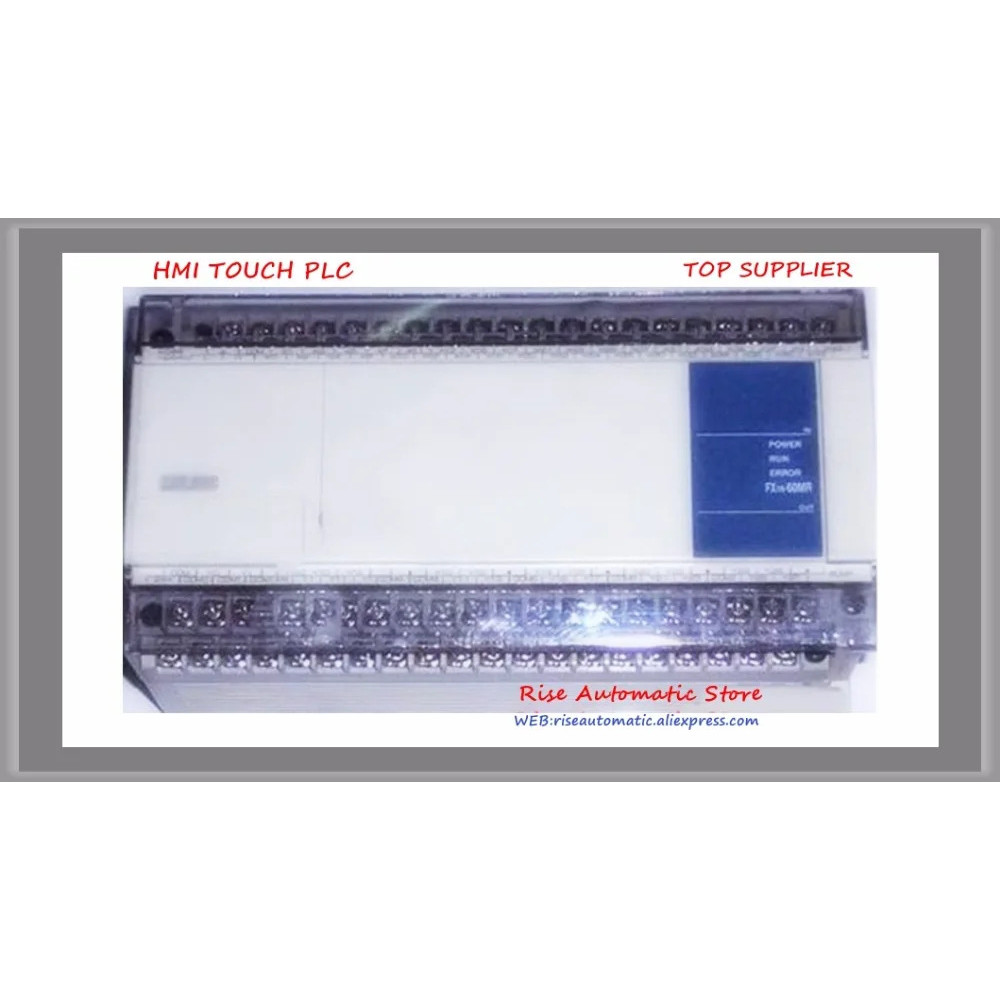 โมดูลอินพุตรีเลย์ PLC FX1N-60MR-D ใหม่ ต้นฉบับ 100% ทดสอบคุณภาพดี