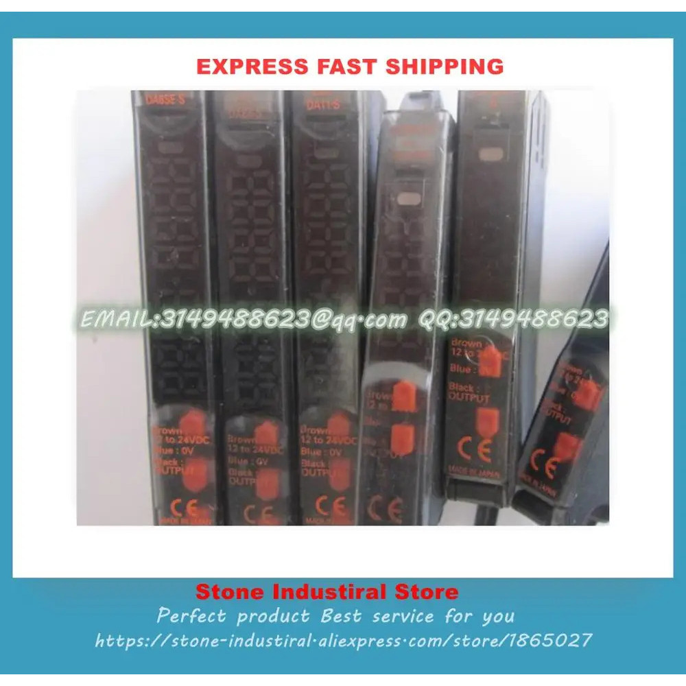 ไฟเบอร์เซนเซอร์ใหม่ E3X-DA6-S E3X-DA6-S-19 E3X-DA7-S