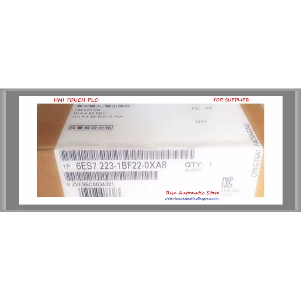 6ES7223-1BF22-0XA0 EM223 S7-200 ดิจิตอล I/O 4DI/4DO 24VDC 6ES7 223-1BF22-0XA0 6ES72231BF220XA0 6ES72