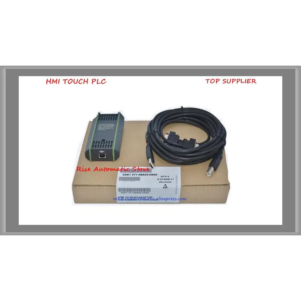 6GK1571-0BA00-0AA0 อะแดปเตอร์พีซีใหม่ที่ใช้ได้ USB A2 PG พีซีไปยัง S7 ผ่าน Profibus MPI 6GK1 571-0BA