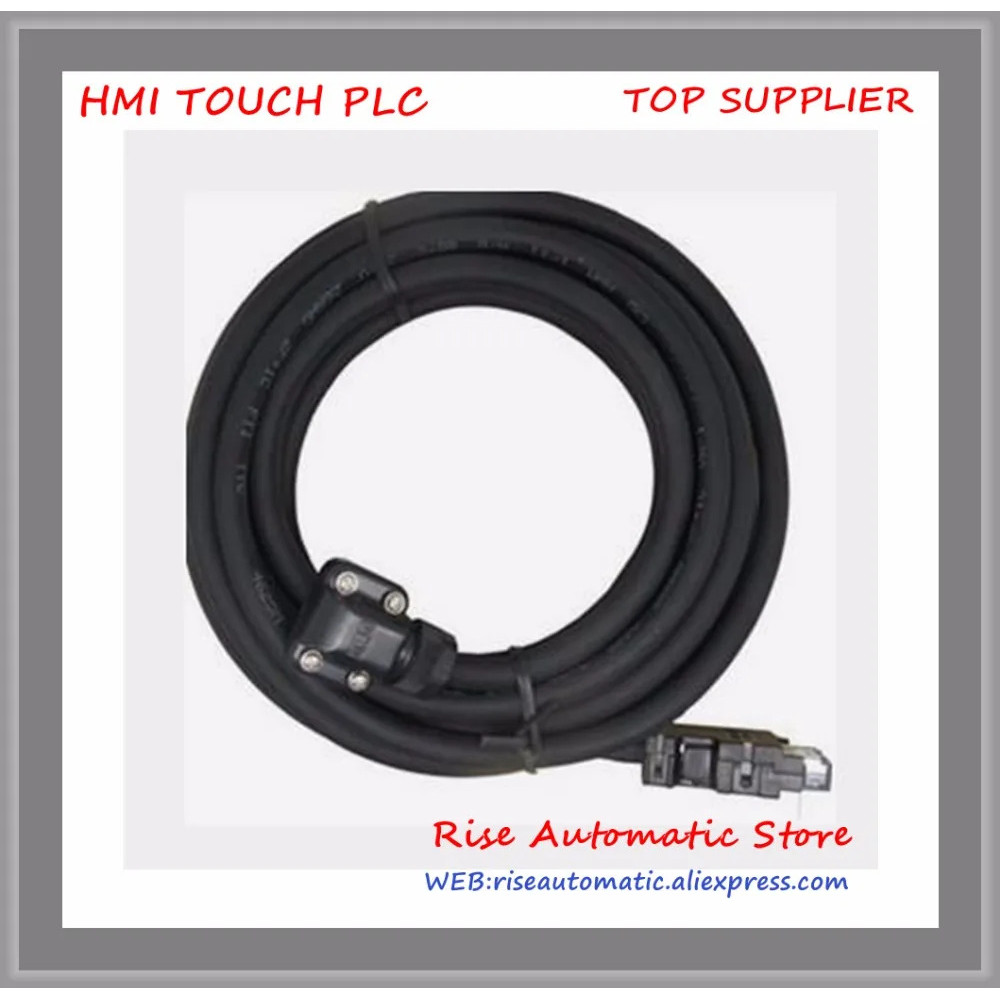 สายเข้ารหัส MR-J3ENCBL2M-A1-L สำหรับ HF-KP(B)/HF-MP(B) 2ม. (เพลามอเตอร์ตะกั่วออก) IP65 IAK3_SERVO