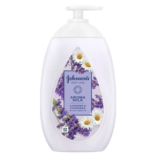 จอห์นสัน บอดี้ แคร์ อโรม่า มิลค์ ลาเวนเดอร์ แอนด์ คาโมมายล์ 500มล. Johnson's Body Care Aroma Milk Lavender & Chamomile