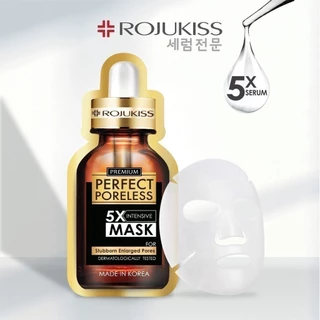 [ลด50%] โรจูคิส เพอร์เฟค พอร์เลส 5X อินเทนซีฟ มาส์ก Rojukiss Perfect Poreless 5X Intensive Mask 25 มล มาส์กหน้า x3