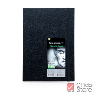 Renaissance สมุดวาดเขียน สมุดสเก็ตซ์ N-101 ขนาด A5 120 แกรม …