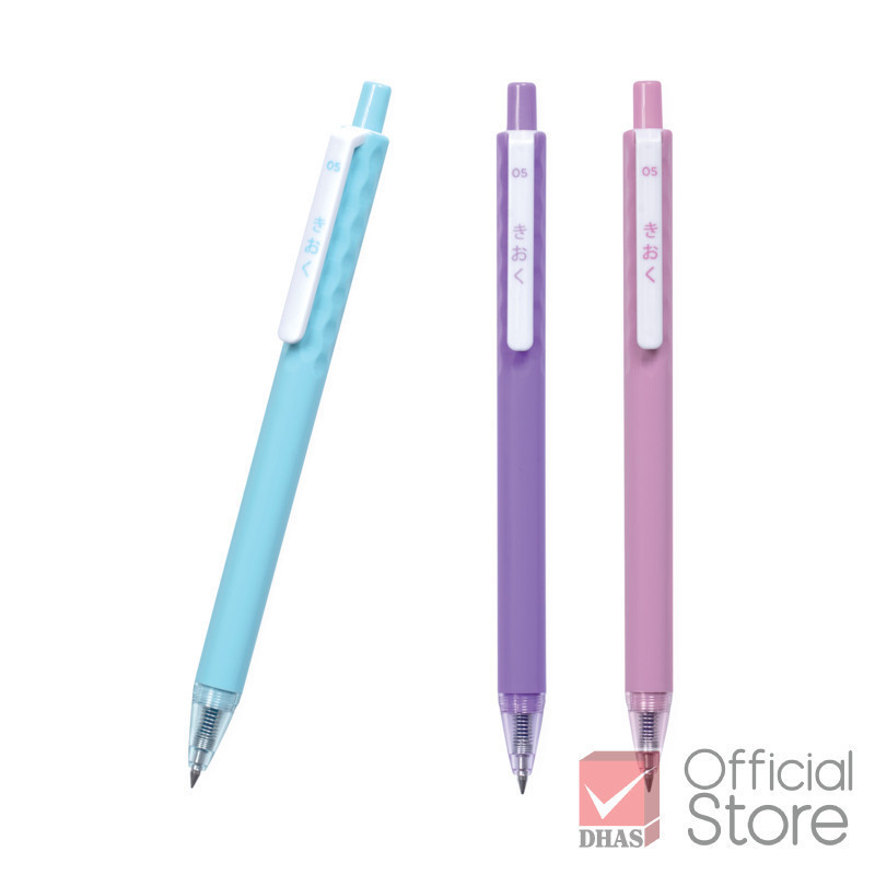 [Clearance Sale] Kioku ปากกา ปากกาหมึกเจล KK614 0.5 น้ำเงิน คละสี จำนวน 1 ด้าม