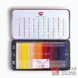 Master Art สีไม้ 150 สี รุ่นใหม่ (แท่งยาว) เฉดสีธรรมชาติ - 1 กล่อง