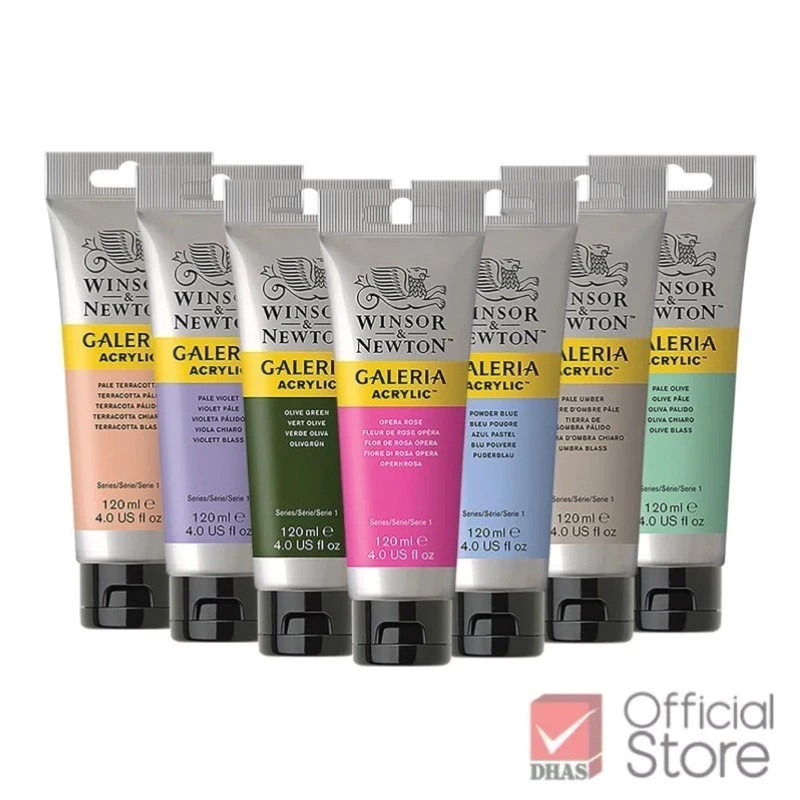 Winsor&Newton Galeria สีอะคริลิค แกเลอเรีย 120 มล. 56 เฉดสี จำนวน 1 หลอด ชุดที่ 2/2