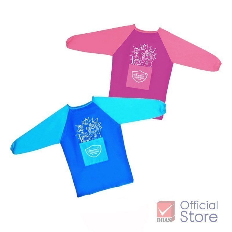 [Clearance Sale] Master Art เสื้อกันเปื้อนศิลปะ LS1 แขนยาว จำนวน 1 ตัว (คละสี)