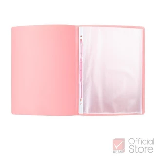 Elephant แฟ้ม แฟ้มโชว์เอกสาร PF01 A4 สีพาสเทล จำนวน 1 แฟ้ม