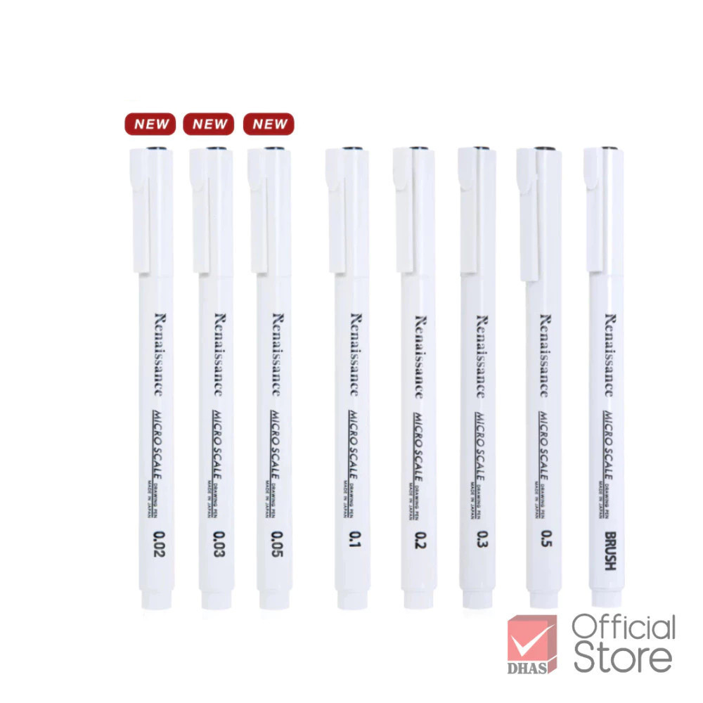 Renaissance ปากกา ปากกาตัดเส้น Micro Scale จำนวน 1 ด้าม