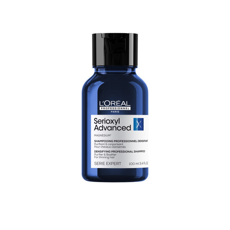 [สินค้าสมนาคุณงดจำหน่าย] SERIOXYL ADVANCED DENSIFYING SHAMPOO แชมพูสำหรับผู้มีปัญหาผมลีบบาง 100ml