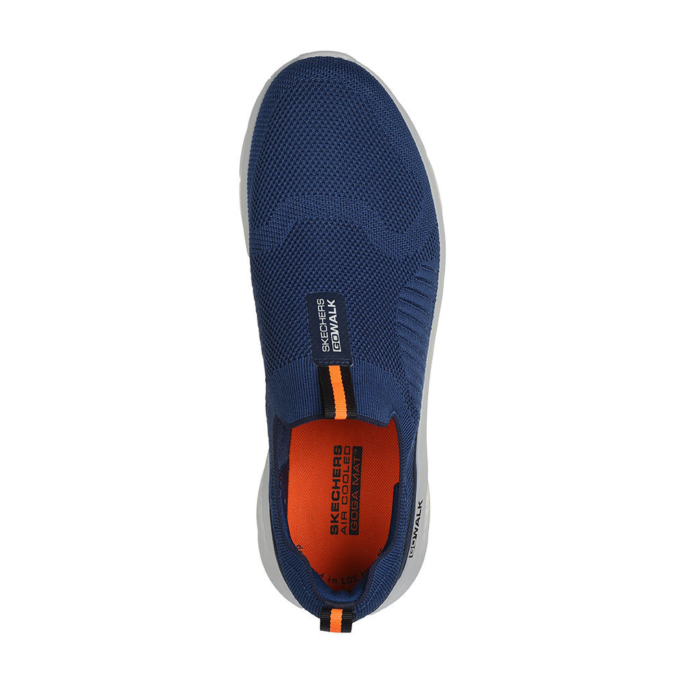 Skechers สเก็ตเชอร์ส รองเท้าผู้ชาย Men GOwalk Flex Peerless Walking Shoes - 216506-NVOR Air-Cooled Goga Mat