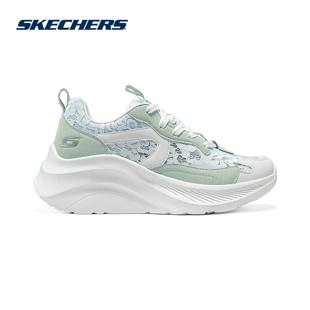 Skechers สเก็ตเชอร์ส รองเท้า ผู้หญิง BOB'S Sport Bobs Chaos Hi Shoes - 117520-SAGE