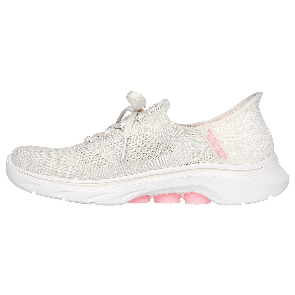 Skechers สเก็ตเชอร์ส รองเท้าผู้หญิง Women GOwalk 7 GOwalk Shoes - 125213-OFPK Air-Cooled Memory Foam
