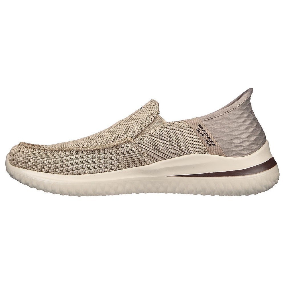 Skechers สเก็ตเชอร์ส รองเท้าผู้ชาย Men Slip-Ins SKECHERS USA Street Wear Delson 3.0 Cabrino Shoes - 210604-TPE Air-Coole