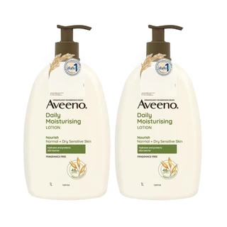 [แพ็คคู่] อาวีโน่ โลชั่นทาผิว อาวีโน่ เดลี่ มอยส์เจอร์ไรซิ่ง 1000 มล.x2 Aveeno Daily Moisturizing Lotion 1000 ml. x2