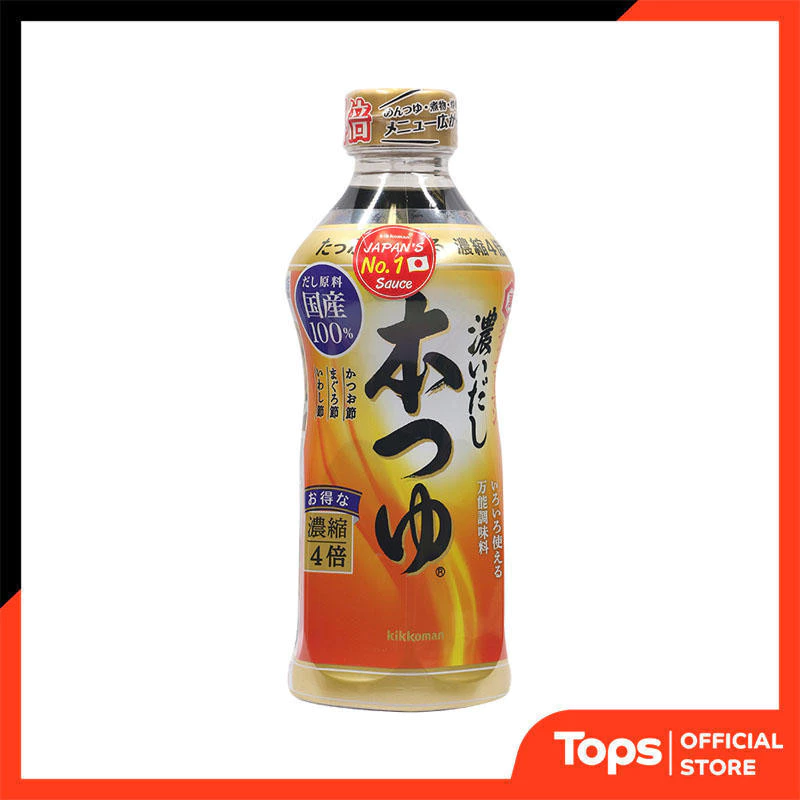 KIKKOMAN คิคโคแมนซอสปลาแห้งผสมซอสถั่วเหลือง 500มล. [4901515363887]