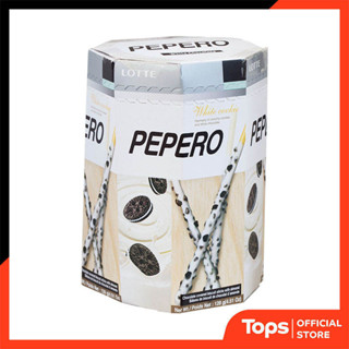 LOTTE ลอตเต้บิสกิตแท่งเคลือบช็อกโกแลตขาวและคุ้กกี้ 128กรัม […