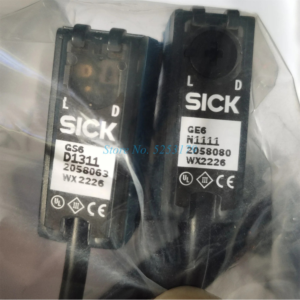 GSE6-N1112 (GS6-D1311 + GE6-N1111) เซ็นเซอร์สวิตช์โฟโตอิเล็กทริคใหม่ของแท้