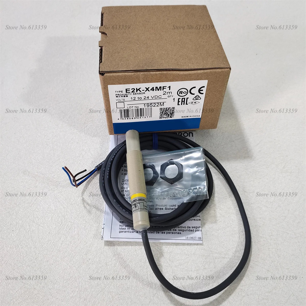 E2K-X4MF1 E2K-X4ME1 E2K-X4MF2 E2K-X4ME2 เซ็นเซอร์สวิตช์ความใกล้ชิดแบบคาปาซิทีฟ M12 ใหม่คุณภาพสูง