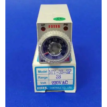 MY-3S-2P MY-6S-2P MY-10S-2P MY-30S-2P MY-60S-2P 24VDC/220VAC ตัวจับเวลาหน่วงเวลาขนาดเล็ก FOTEK ใหม่แ