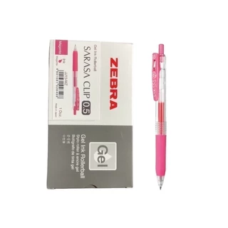(ยกกล่อง 12 ชิ้น) ปากกาเจล Sarasa Clip Zebra รุ่น JJ15 ขนาดหัว 0.5 MM