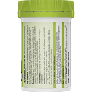 Swisse Ultiboost High Strength Milk Thistle บำรุงตับ ดีท็อกซ์ตับ 60 เม็ดเคลือบฟิล์ม (EXP:01 2028)