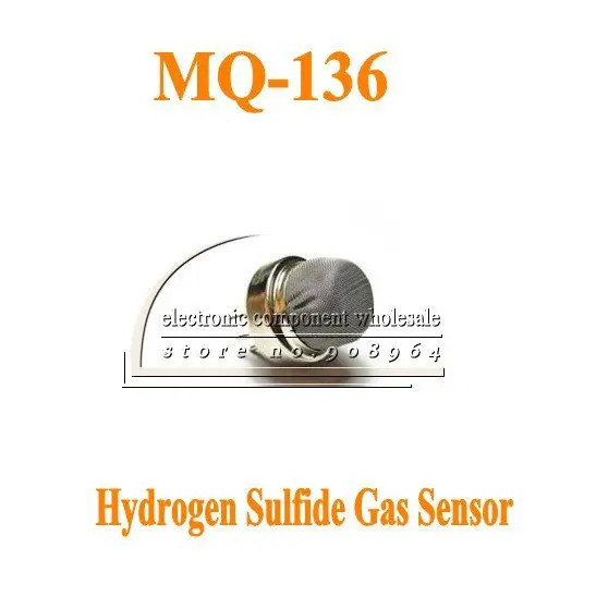 โพรบเซ็นเซอร์ก๊าซซัลไฟด์ MQ-136 MQ136, โพรบเซ็นเซอร์, โมดูลตรวจจับก๊าซ H2S จัดส่งฟรี