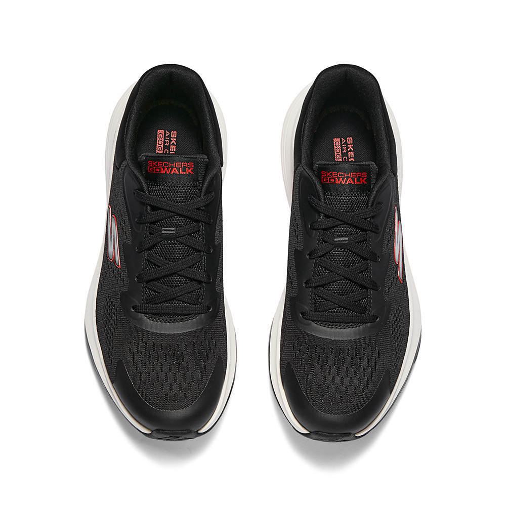 Skechers สเก็ตเชอร์ส รองเท้าผู้ชาย Men GOwalk Max Walker GOwalk Shoes - 216579-BKRD - Air-Cooled Goga Mat